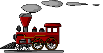 Animated image of a train